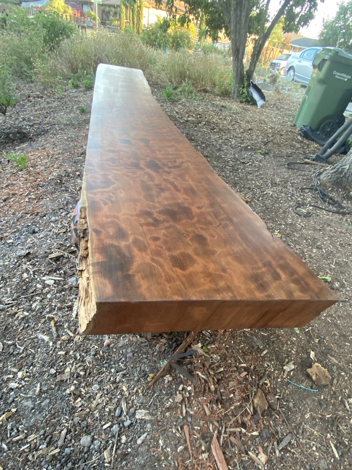 Curly Grain Redwood