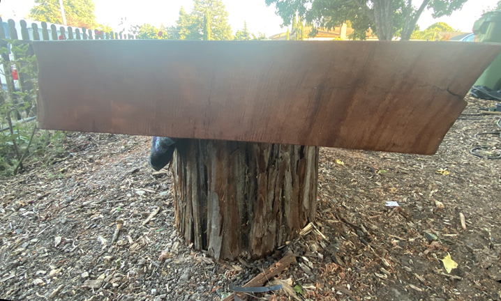 Curly Grain Redwood